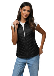 Dámská vesta černá OZONEE JS/16M9063/392