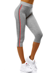 Dámské legíny Šedé OZONEE JS/1037/B3