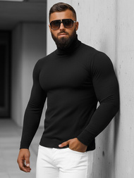 Pánský Svetr Černý OZONEE NB/MMB600/4Z