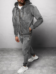 Pánská Tepláková Souprava Šedá OZONEE O/12128