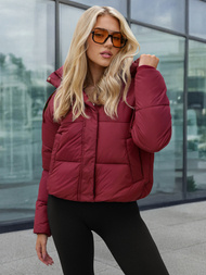 Dámská Bunda Vínová OZONEE JS/16M9188/06Z