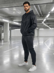 Pánská Tepláková Souprava Námořnická Modrá OZONEE JS/8C1966/25