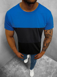 Pánské Tričko Modré OZONEE JS/8T87/5