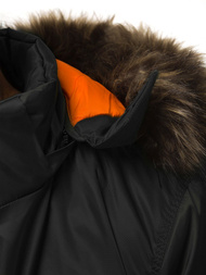 Pánská Bunda Černá OZONEE O/99122