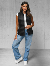 Dámská vesta černá OZONEE JS/16M9072/392