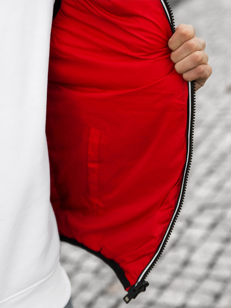 Pánská Vesta Černá OZONEE N/6878/1Z