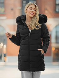 Dámská Bunda Černá OZONEE JS/16M9121/392Z