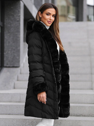 Dámská Bunda Černá OZONEE JS/5M3156/392