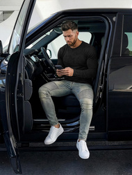 Pánské Džíny Modré OZONEE O/EM8886Z