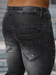 Pánské Džíny Černé OZONEE NB/MP0070N