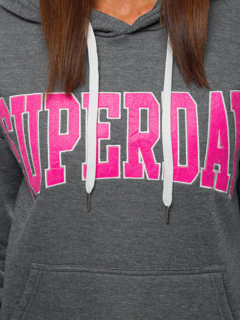 Dámská Mikina Grafitová OZONEE JS/B26014