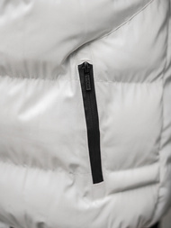 Pánská Zimní Bunda Bílá OZONEE O/M798