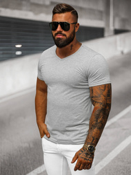 Pánské Tričko Šedé OZONEE JS/712007Z