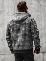 Pánská Bunda Šedá OZONEE O/3A58