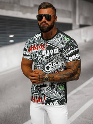 Pánské Tričko Černé OZONEE O/T137/3