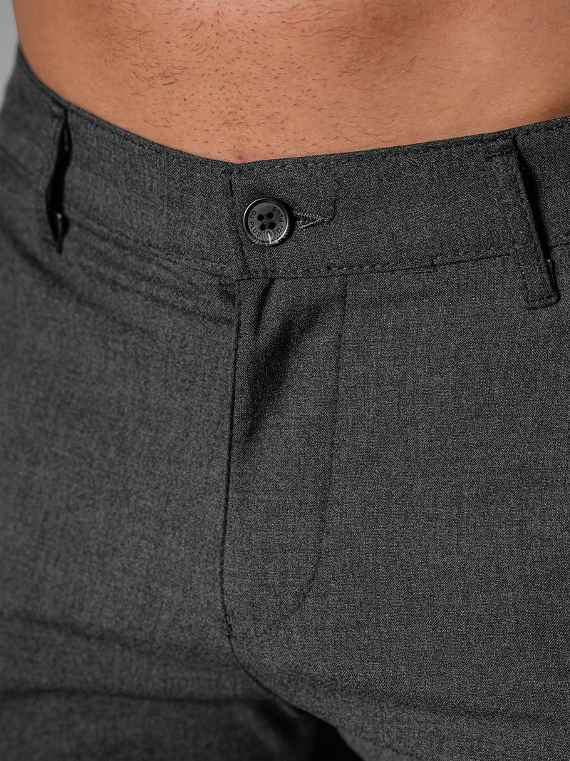 Pánské Chino Kraťasy Grafitové OZONEE DJ/4400Z