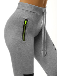 Dámské tepláky Šedé OZONEE O/9927