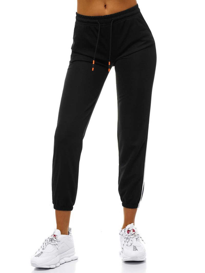 Dámské tepláky Černé OZONEE JS/1020/B1