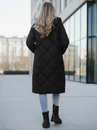 Dámská Bunda Černá OZONEE JS/5M3168/392Z