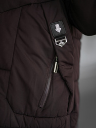 Dámská Zimní Bunda Čokoláda OZONEE JS/16M9302/158