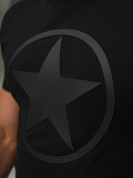 Pánské Tričko Černé OZONEE NB/MT3151