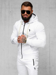 Pánská Tepláková Souprava Bílé OZONEE O/LN11675