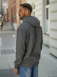 Pánská Mikina Grafitová OZONEE JS/8B1773/5