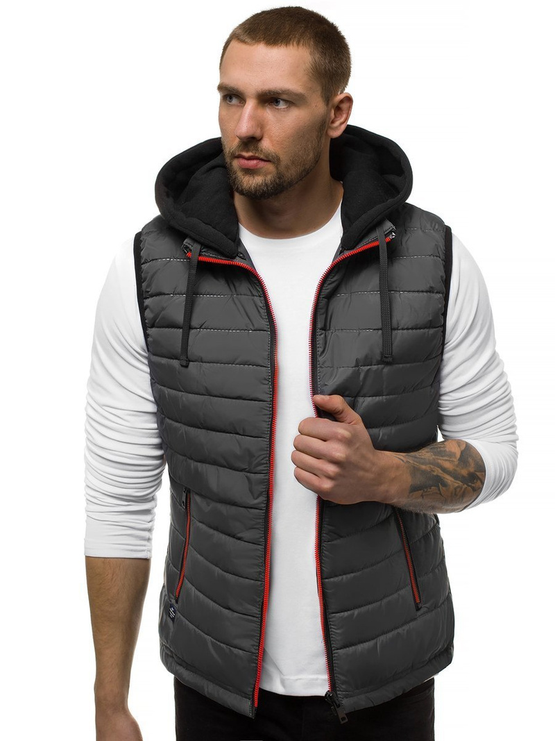 Pánská Vesta Grafitová OZONEE N/6102Z