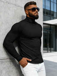 Pánský Svetr Černý OZONEE NB/MMB600/4Z