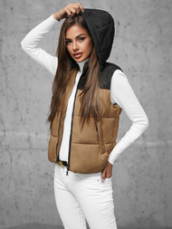 Dámská Vesta Camelová OZONEE JS/16M9112/84