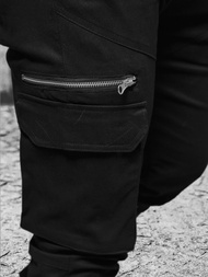 Pánské Kalhoty Jogger Černé OZONEE O/G3043