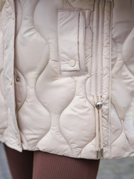 Dámská Bunda Ecru OZONEE JS/5M3226/62B